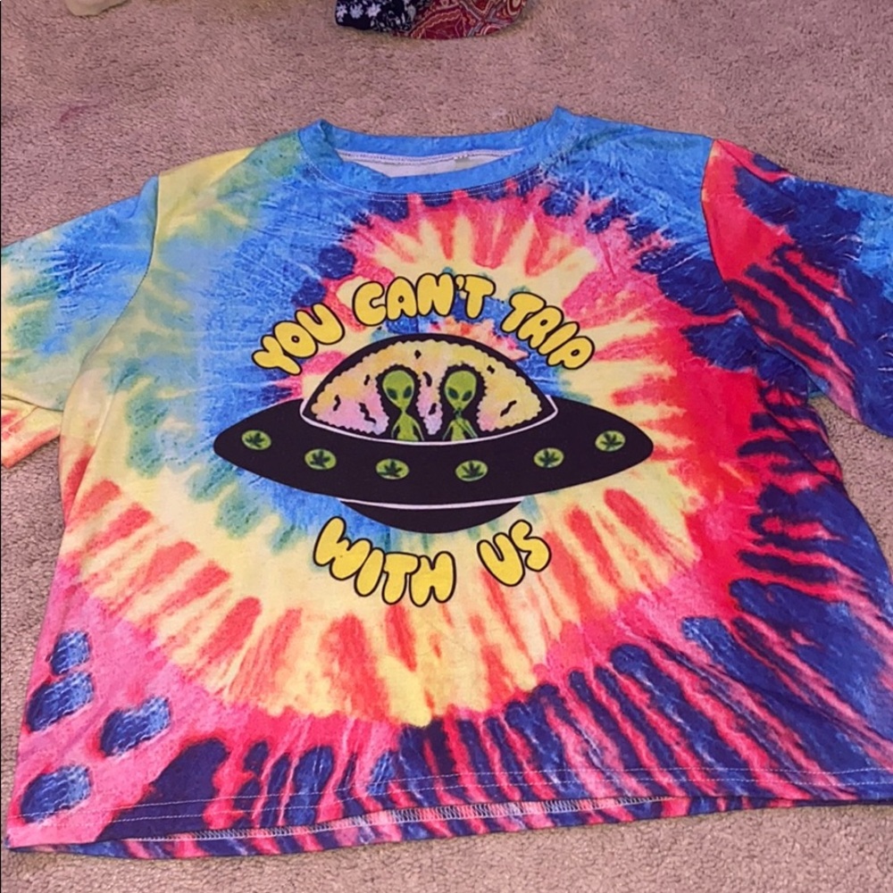 Graphic Tee tie-dye
